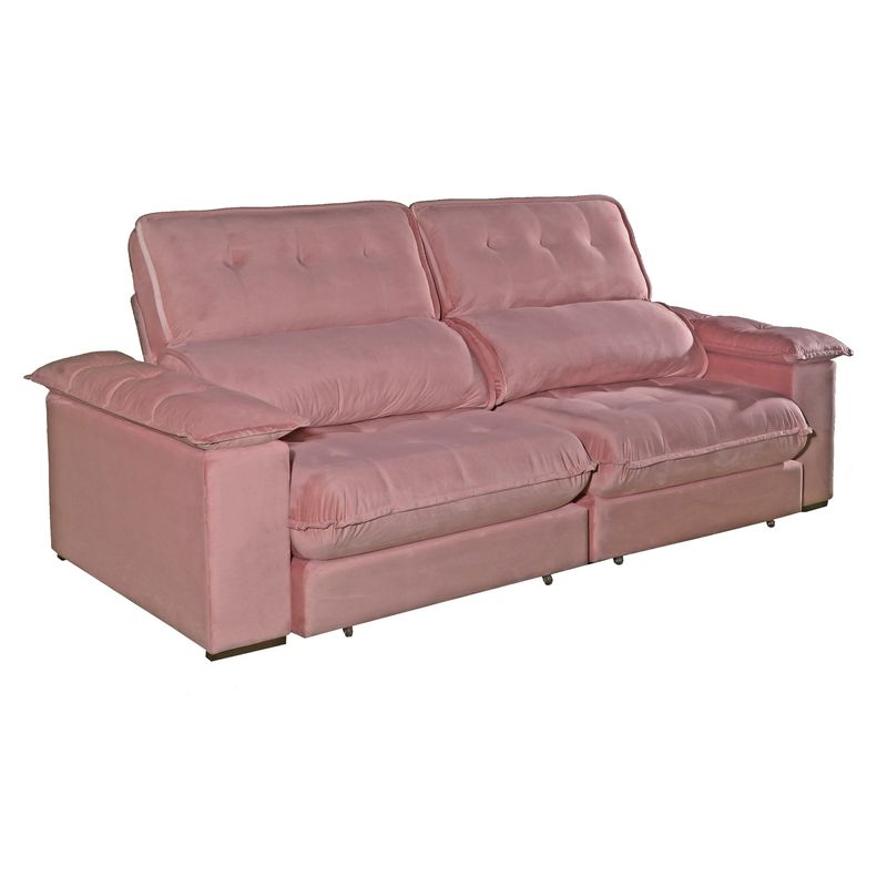 Sofá Retrátil e Reclinável Bom Pastor Girona 5 Lug 2,90m Bom Pastor