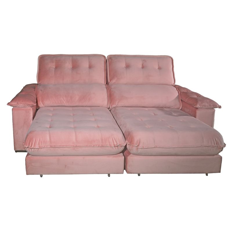 Sofá Retrátil e Reclinável Bom Pastor Girona 5 Lug 2,90m Bom Pastor