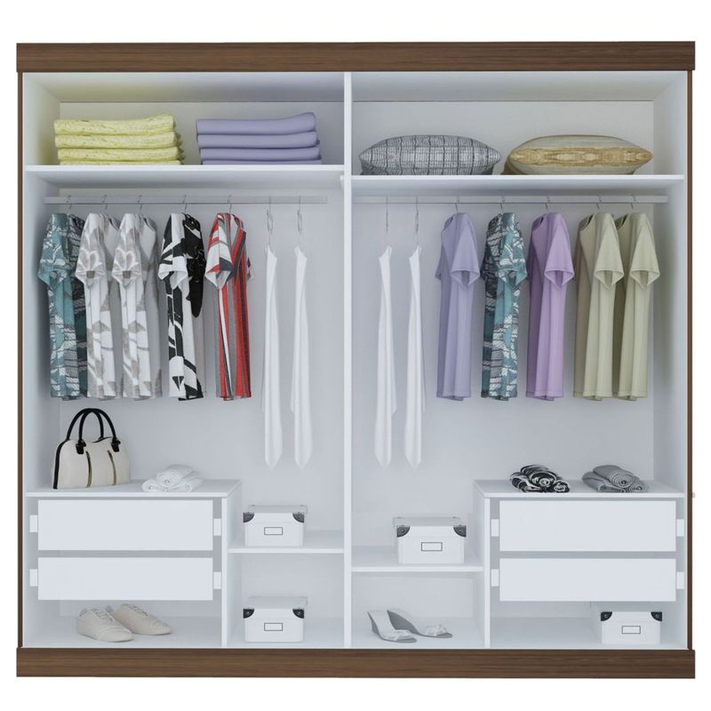 Guarda-Roupa-Casal-ECO-14-100--MDF-2-Portas-4-Gavetas-Bom-Pastor-Amendoa-3