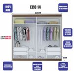 Guarda-Roupa-Casal-ECO-14-100--MDF-2-Portas-4-Gavetas-Bom-Pastor-Amendoa-4