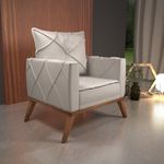 Poltrona-Decorativa-Dublin-Bom-Pastor-Madeira-Macica-Bege-Veludo-Luxo-1