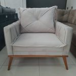 Poltrona-Decorativa-Dublin-Bom-Pastor-Madeira-Macica-Cinza-Veludo-Luxo-1