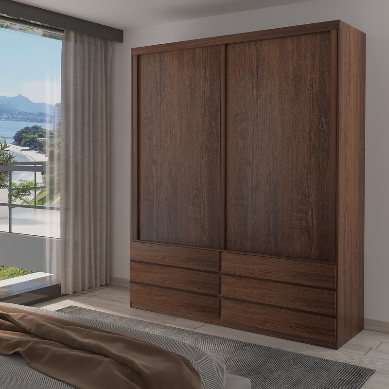 guarda-roupa-2-portas-6-gavetas-eco-08-amendoa-ambiente2