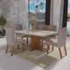 saladejantarudine4cadeiras160x80naturaleoffbege