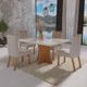 saladejantarudine4cadeiras130x90naturaleoffbege