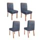 Conjunto 4 Cadeiras Maya 100% MDF Bom Pastor Naturale/Cinza Imagem 3