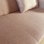 Sofá 3 Lugares 2,05m Retrátil e Reclinável Yara Bom Pastor Bege/Caramelo Imagem 2