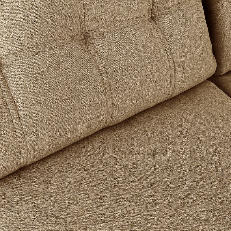 Sofá 2 Lugares 2,00m Retrátil e Reclinável Milano Bom Pastor Linho Bege Imagem 3