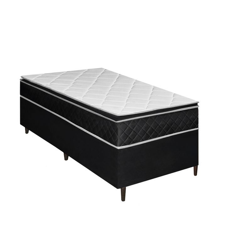 Colchão Solteiro D33 Paraiso com Box 088x188x48 Bom Pastor 088X188X48 M BCO (514-1/2040/2040(VG-621 Imagem 1