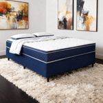 Colchão Casal D33 Magnus + Base 138x188x48 Bom Pastor Imagem 1