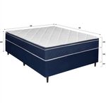 Colchão Casal D33 Magnus + Base 138x188x48 Bom Pastor Imagem 5