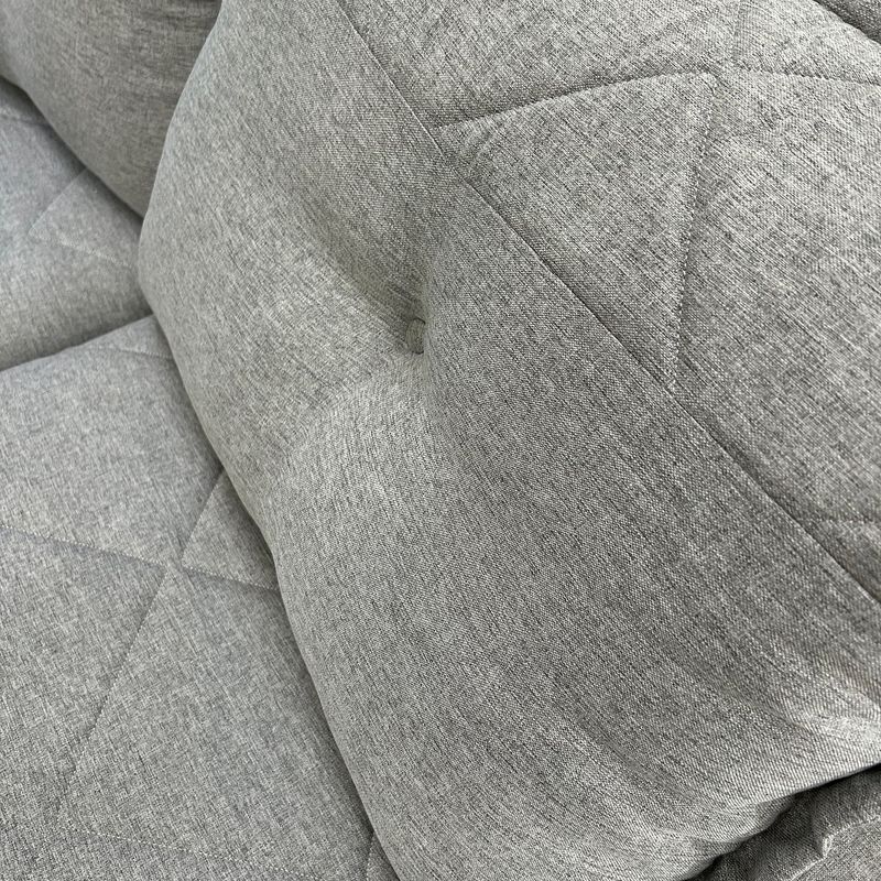 Sofá 3 e 2 Lugares Tera Bom Pastor Linho Cinza Imagem 9