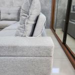 Sofá 3 e 2 Lugares Tera Bom Pastor Linho Cinza Imagem 6