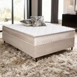 Colchão Casal D33 Platinum + Base 138x188x48 Bom Pastor Imagem 1