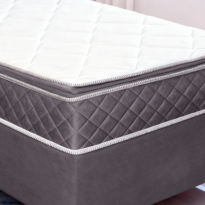 Colchão Solteiro D33 Sonho + Base 088x188x48 Bom Pastor Imagem 4