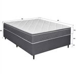 Colchão Casal D33 Sonho + Base 138x188x48 Bom Pastor Imagem 4