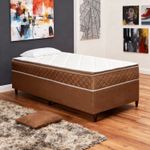 Colchão Solteiro D33 Bella + Base 088x188x48 Bom Pastor Imagem 1