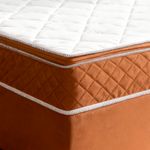 Colchão Casal D33 Bella + Base 138x188x48 Bom Pastor Imagem 2