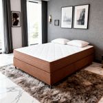 Colchão King Molas Ensacadas Royal + Base 193x203x62 Bom Pastor Imagem 1