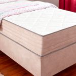 Colchão Solteiro Molas Ensacadas Aurora + Base 088x188x62 Bom Pastor Imagem 3