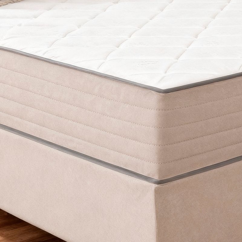 Colchão Casal Molas Ensacadas Aurora + Base 138x188x62 Bom Pastor Imagem 4