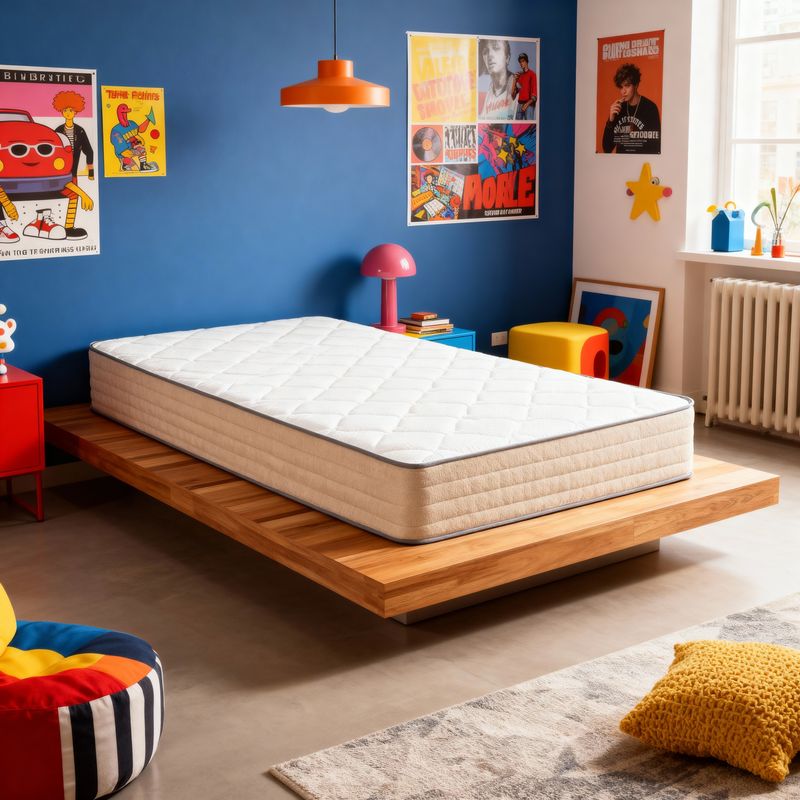 Colchão Solteiro Molas Ensacadas Aurora 088x188x20 Bom Pastor Imagem 1