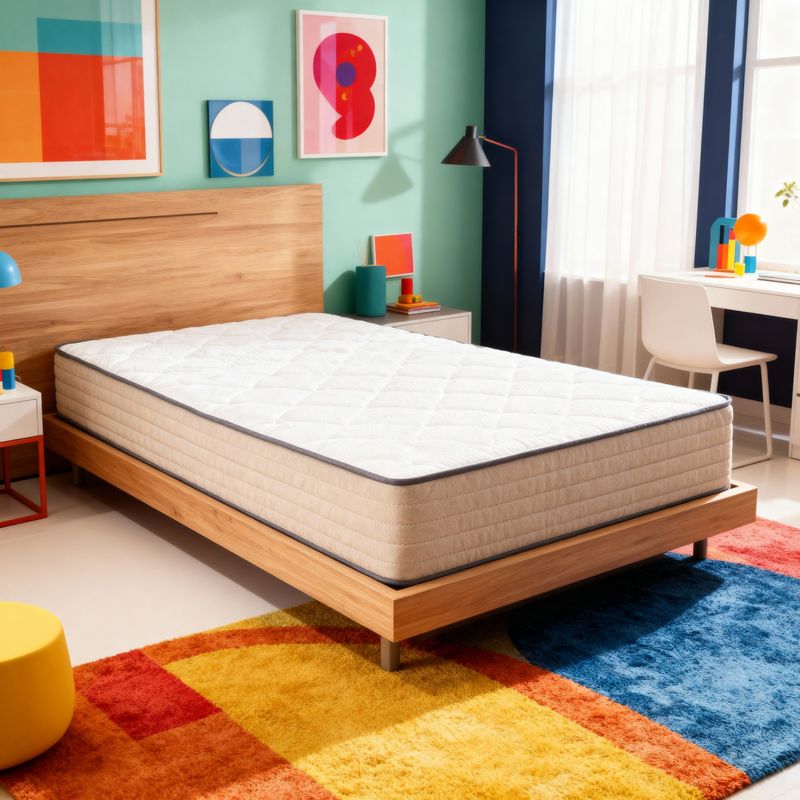 Colchão Queen Molas Ensacadas Aurora 158x198x20 Bom Pastor Imagem 1