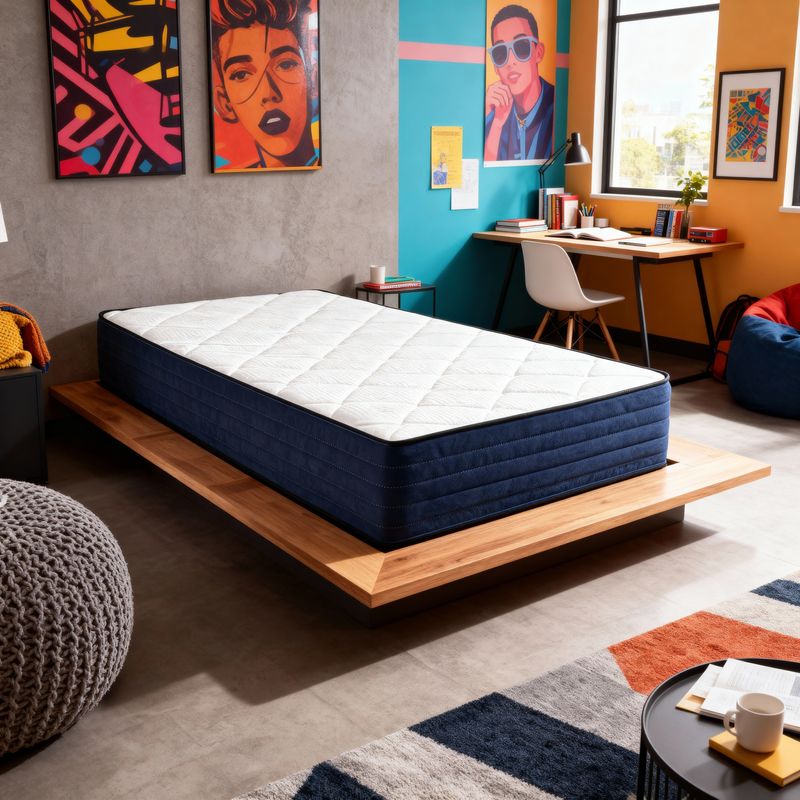 Colchão Solteiro Molas Ensacadas Imperial 088x188x20 Bom Pastor Imagem 1