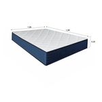 Colchão Queen Molas Ensacadas Imperial 158x198x20 Bom Pastor Imagem 5