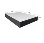 Colchão Queen Molas Ensacadas Vittoria 158x198x20 Bom Pastor Imagem 5