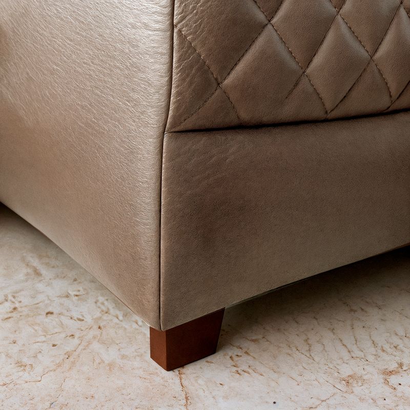 Sofá 3 Lugares Essenza Bom Pastor Castor Imagem 8