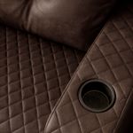 Sofá 4 Lugares 1,77x2,57m Canto Gold Bom Pastor Café Imagem 4