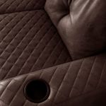 Sofá 4 Lugares 1,77x2,57m Canto Gold Bom Pastor Café Imagem 5