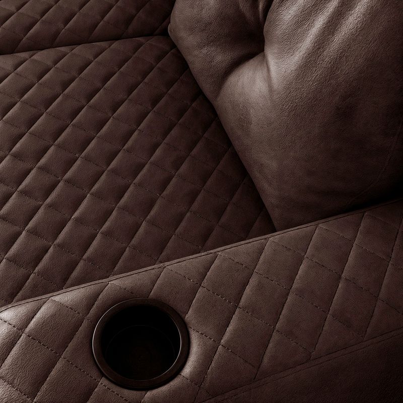 Sofá 4 Lugares 1,77x2,57m Canto Gold Bom Pastor Café Imagem 5