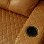 Sofá 3 Lugares Essenza Living  Bom Pastor Caramelo Imagem 4