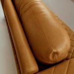 Sofá 3 Lugares Essenza Living  Bom Pastor Caramelo Imagem 7