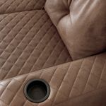 Sofá 5 Lugares 2,57x2,57m Canto Essenza Luxo Bom Pastor Castor Imagem 5