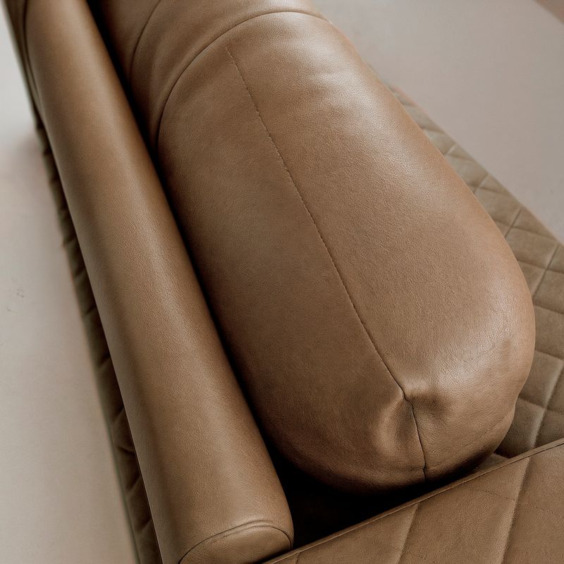 Sofá 5 Lugares 2,57x2,57m Canto Essenza Luxo Bom Pastor Castor Imagem 7