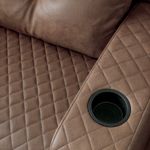 Sofá 4 Lugares 1,77x1,77m Canto Essenza Plus Bom Pastor Castor Imagem 4