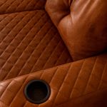 Sofá 4 Lugares 1,77x1,77m Canto Essenza Plus Bom Pastor Terracota Imagem 6
