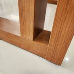 Sala de Jantar 196x90 Karen MDF/Vidro OFF 6 Cadeiras Bom Pastor Nat/Bege Imagem 6