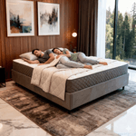 Colchão Queen Molas Ensacadas Rivoli + Base 158x198x72 Bom Pastor Imagem 3