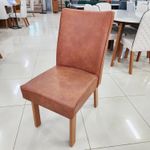 Sala de Jantar 220x110 Stone 8 Cadeiras Bom Pastor COM VIDRO-GRAFITE/TEC-9103 TP-BD-GRAFITE/BS-NOGAL BP Imagem 8